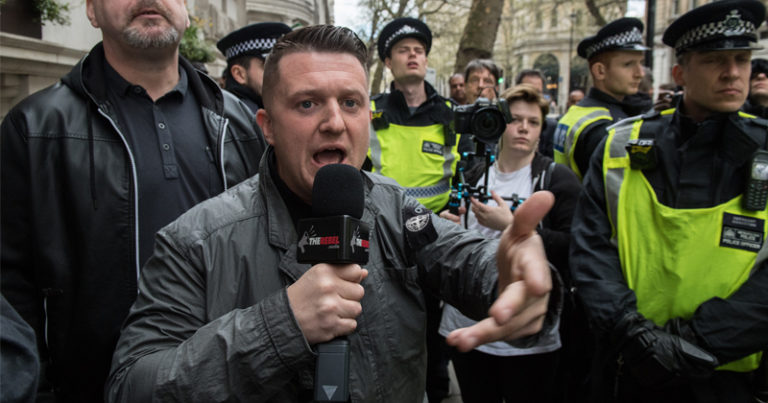 Tommy Robinson Imprisoned 13 months contempt of court