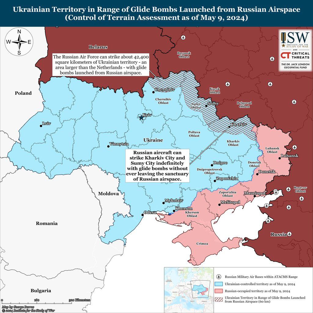 The Institute For The Study Of War map Russia-Ukraine 3