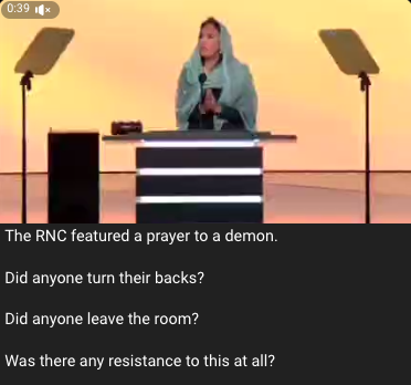 The 2024 Republican National Convention - image 5 - Sikh prayer to a demon iamge