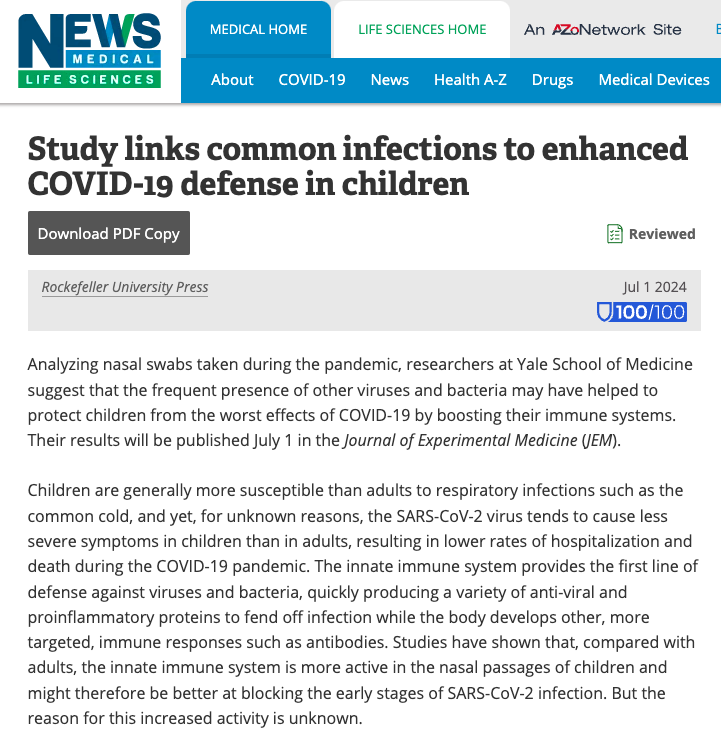 Scientists Finally Discover That Humans Have Immune Systems