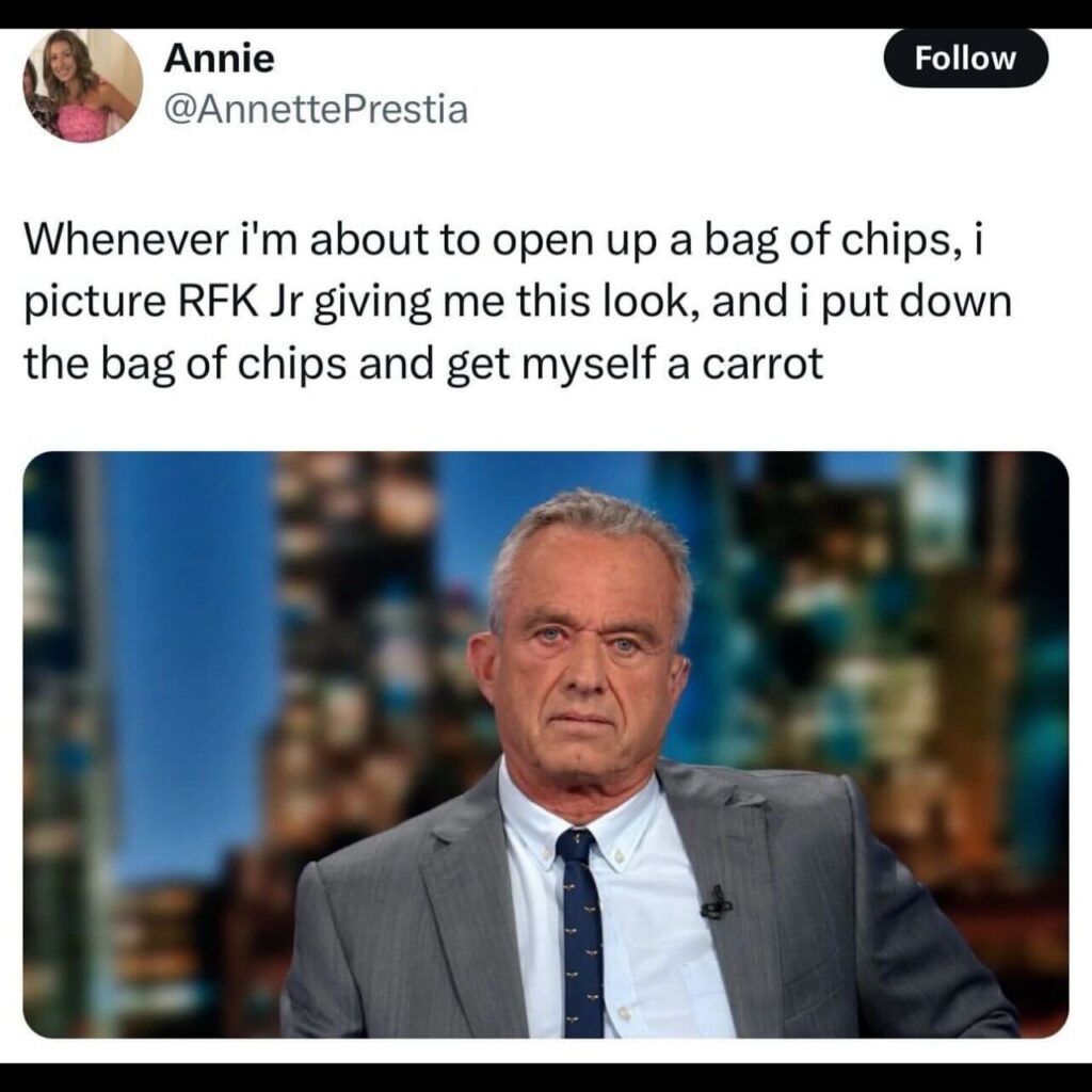 RFK Bag of chips meme